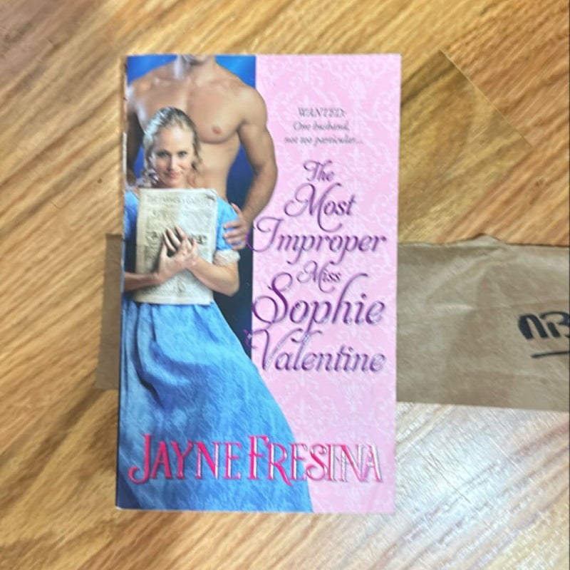The Most Improper Miss Sophie Valentine