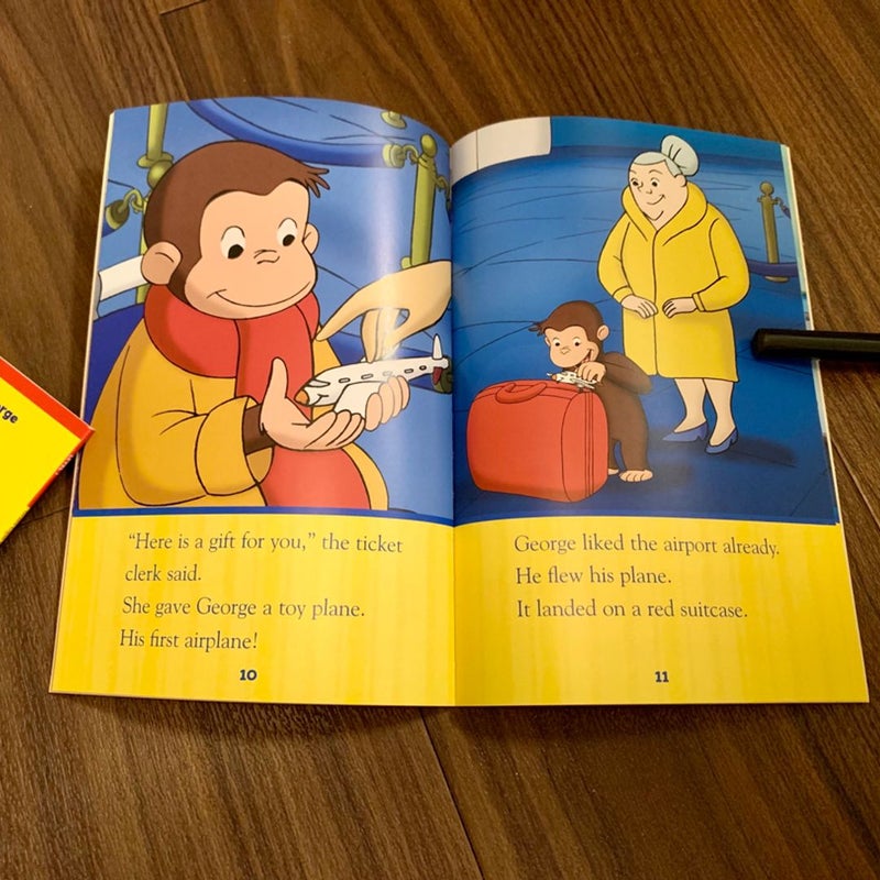 (Lot of 2) Curious George Takes a Trip / A Winter's Nap 