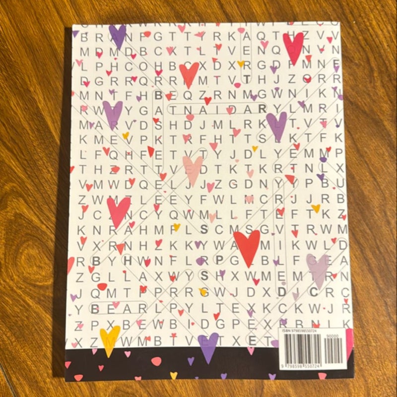 Rad Valentine's Day - a Word Search for Kids 8-12 Years Old