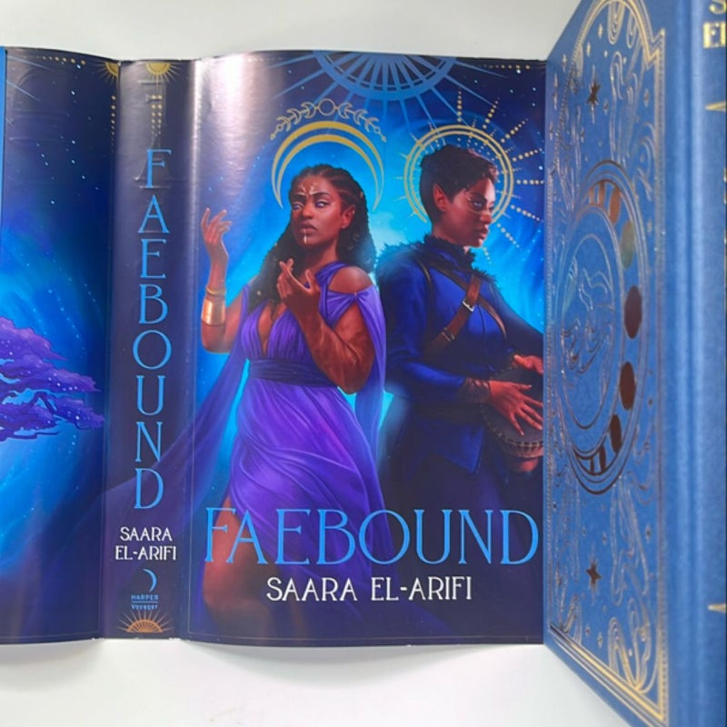 Faebound fairyloot exclusive edition signed