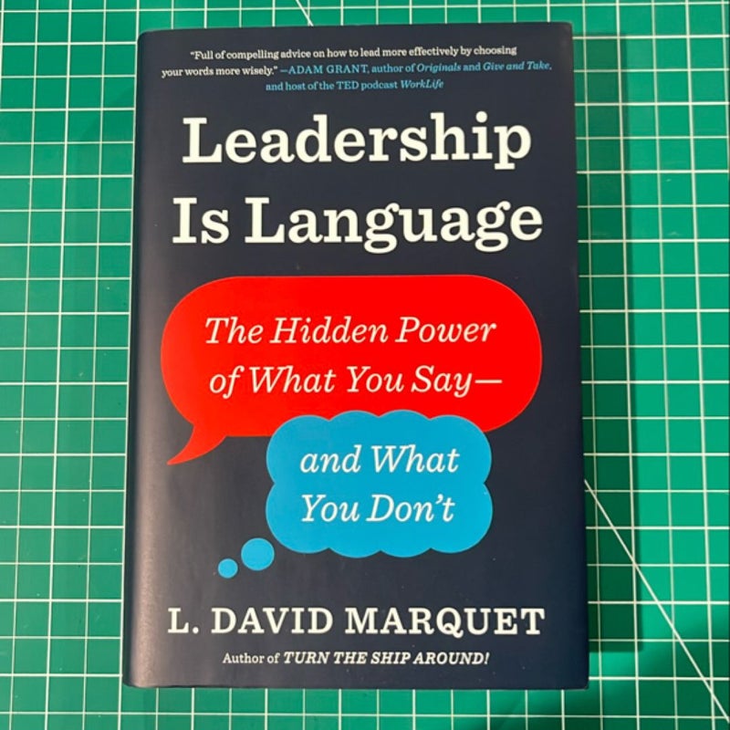 Leadership Is Language