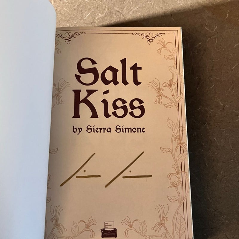 Salt Kiss (Signed) 