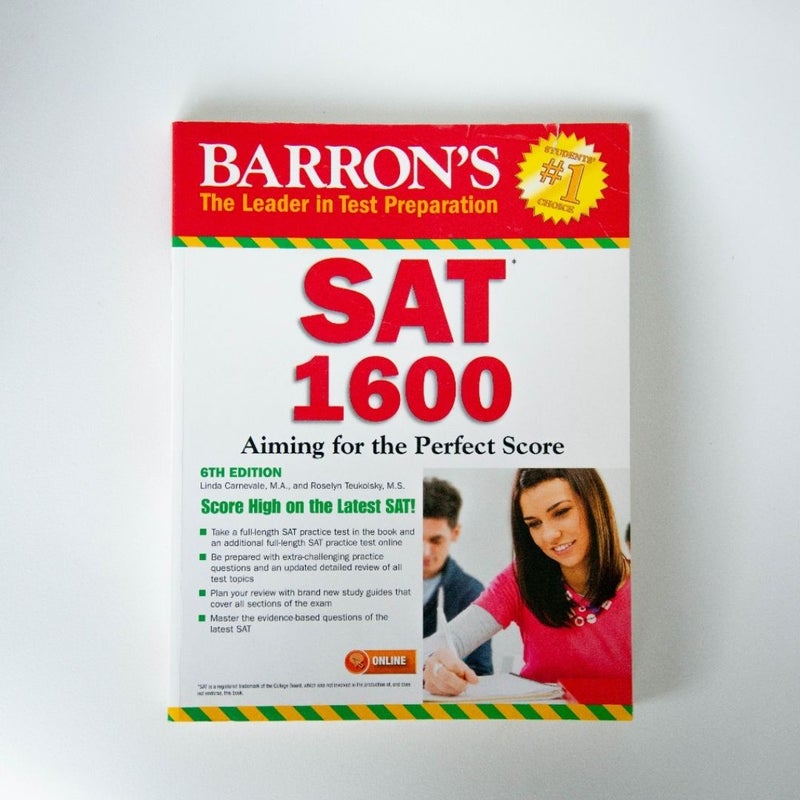 Barron's SAT 1600 with Online Test