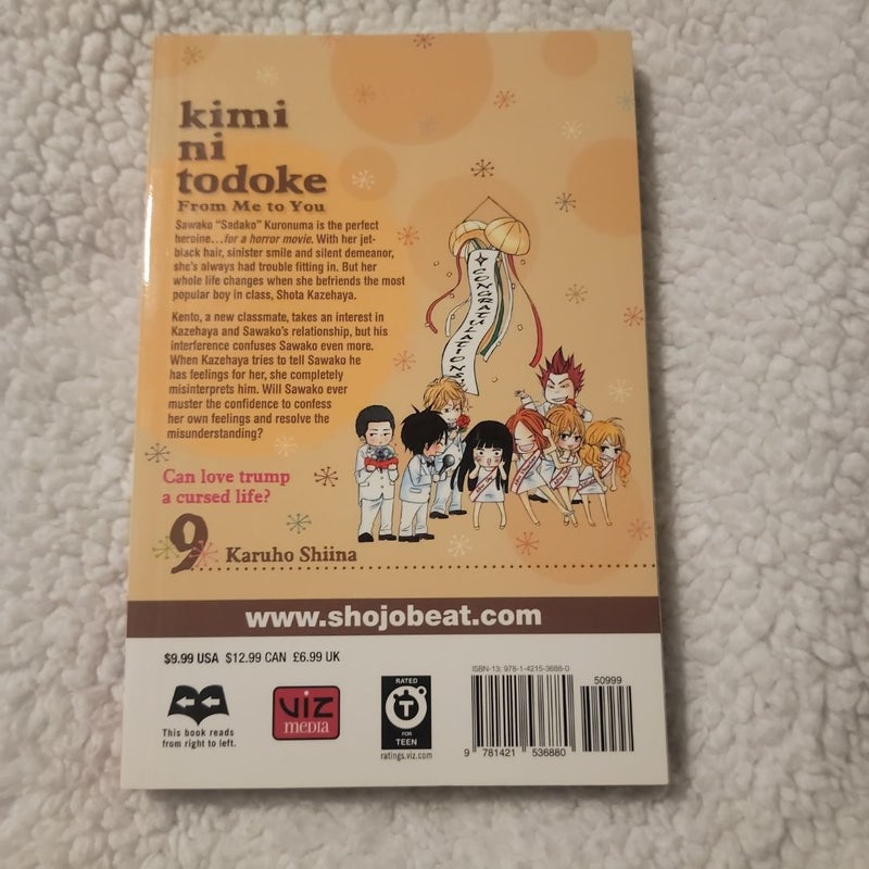 Kimi ni Todoke: from Me to You, Vol. 9