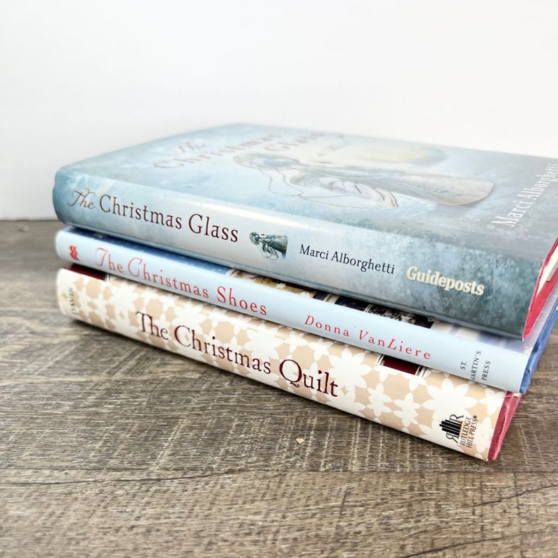 Christmas books bundle of 3 novels 