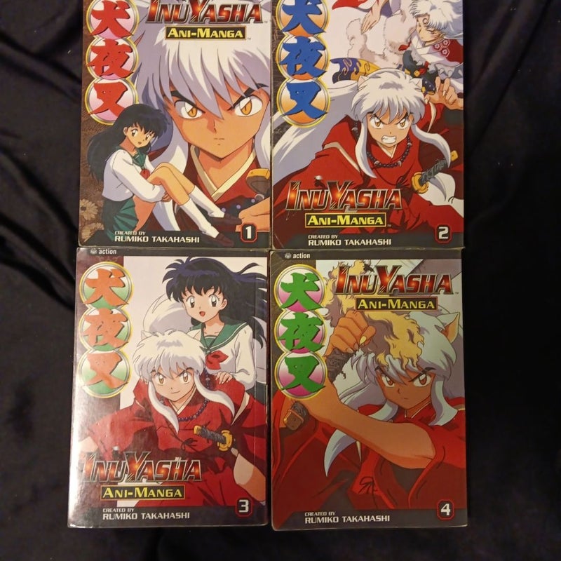 Inuyasha: The Ani-Manga Vol. 1-4