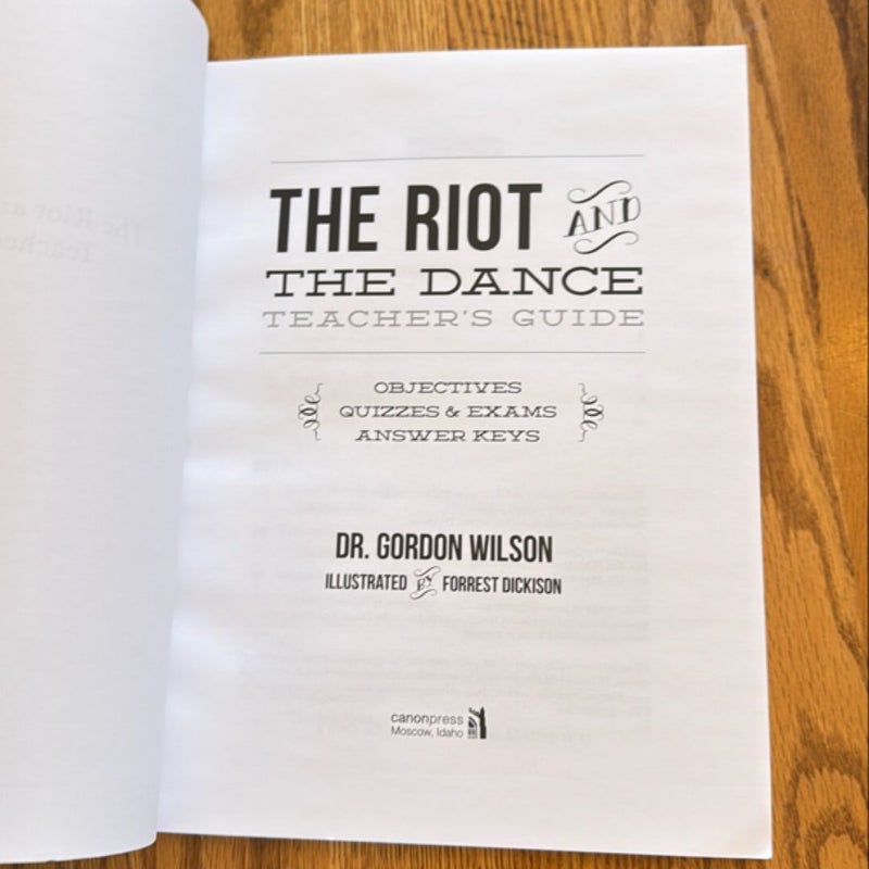 The Riot and the Dance Teacher's Guide