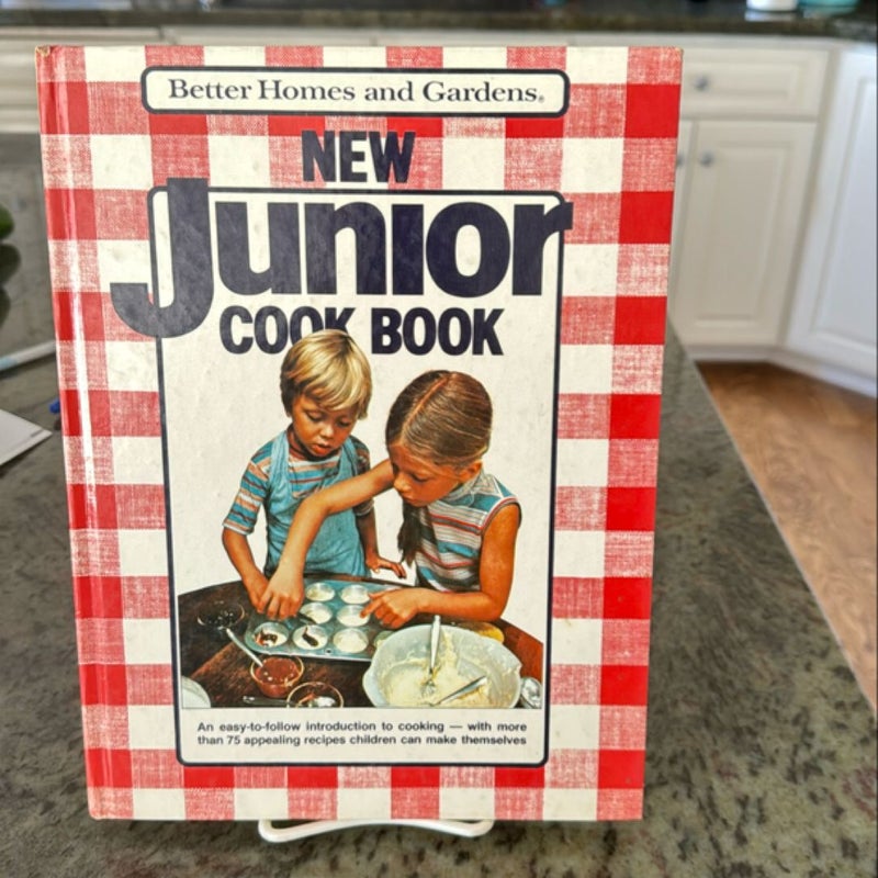 Better Homes and Garden NEW Junior Cookbook-Vintage