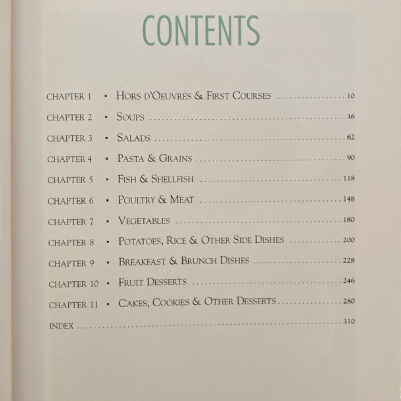 The Food Lover's Low-Fat Cookbook