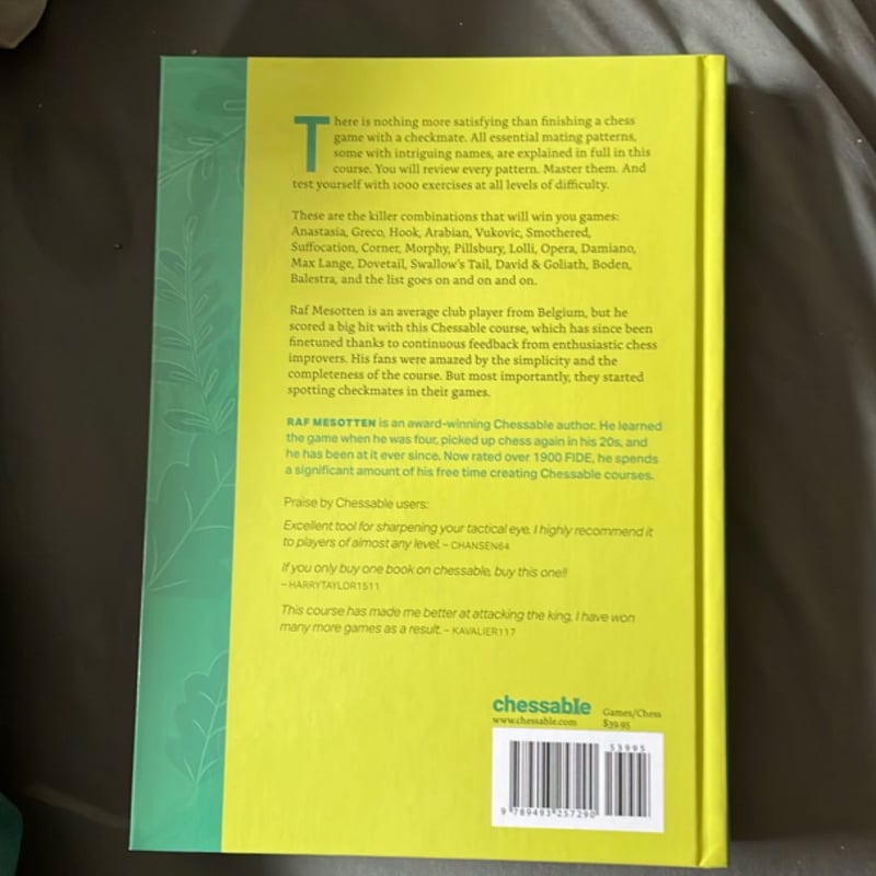 The Checkmate Patterns Manual by Raf Mesotten