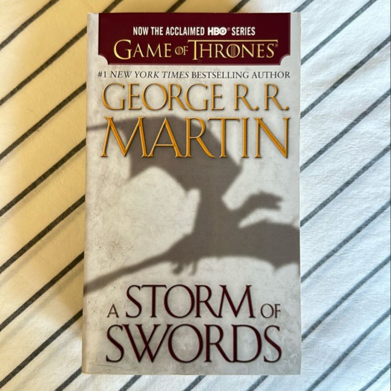 A Storm of Swords (HBO Tie-In Edition): a Song of Ice and Fire: Book Three