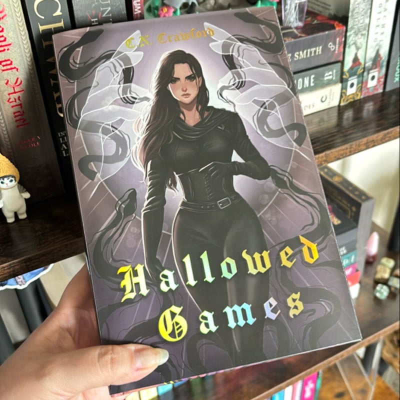 Hallowed Games (Signed Bookish Box edition)