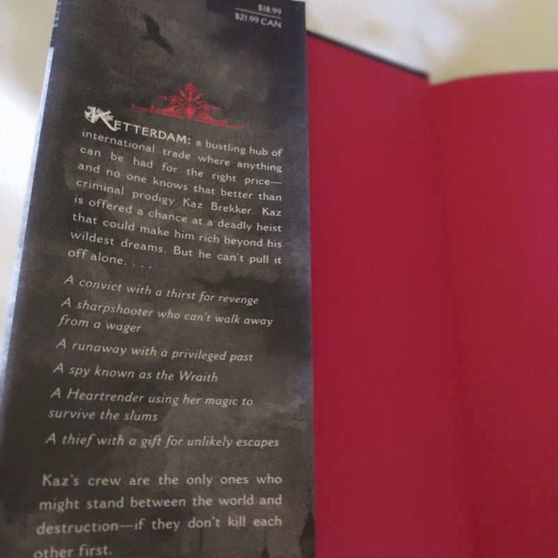 Six of Crows First Edition Hardback Novel