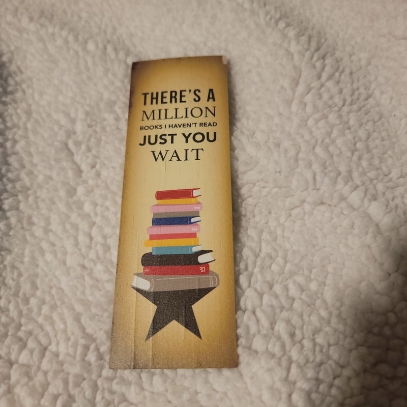 Hamilton Wooden Bookmark 