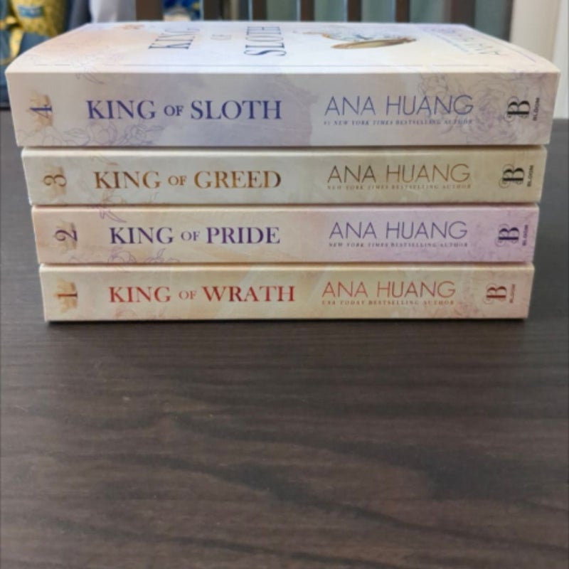 Kings of Sin Series Barnes and Noble Exclusive Editions 