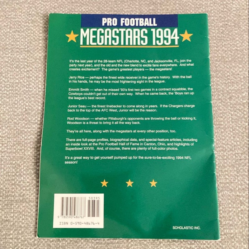 Pro Football Megastars, 1994