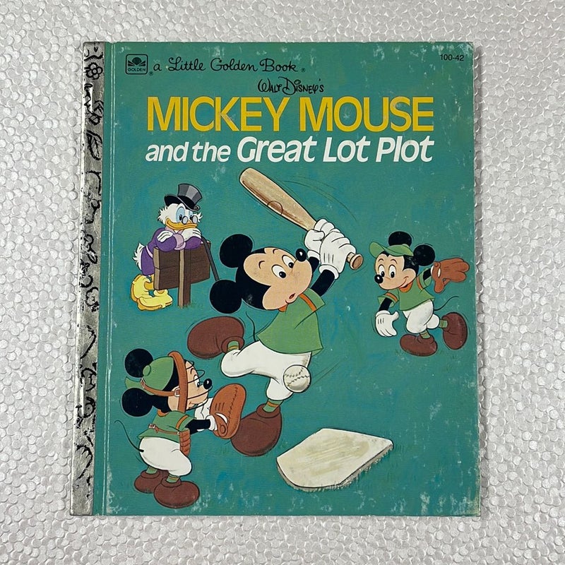Mickey Mouse Little Golden Book BUNDLE 10 Books!