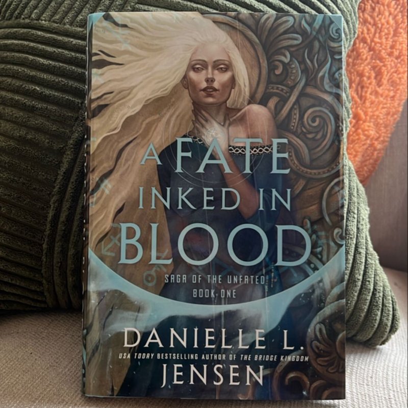 A Fate Inked in Blood by Danielle L. Jensen, Hardcover