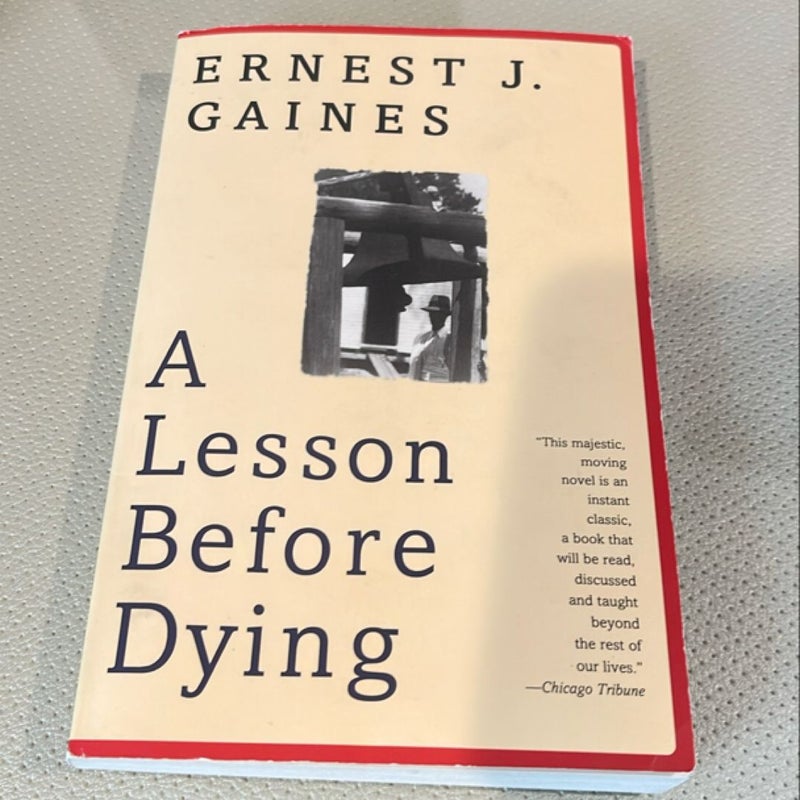 A Lesson Before Dying