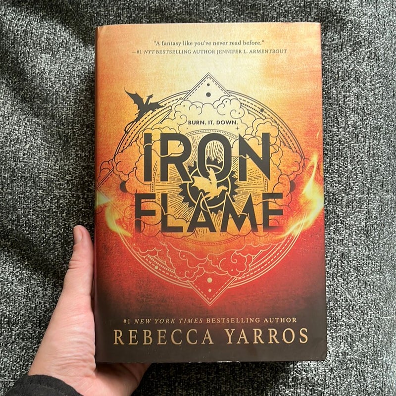 Iron Flame (First Edition w/ Sprayed Edges)