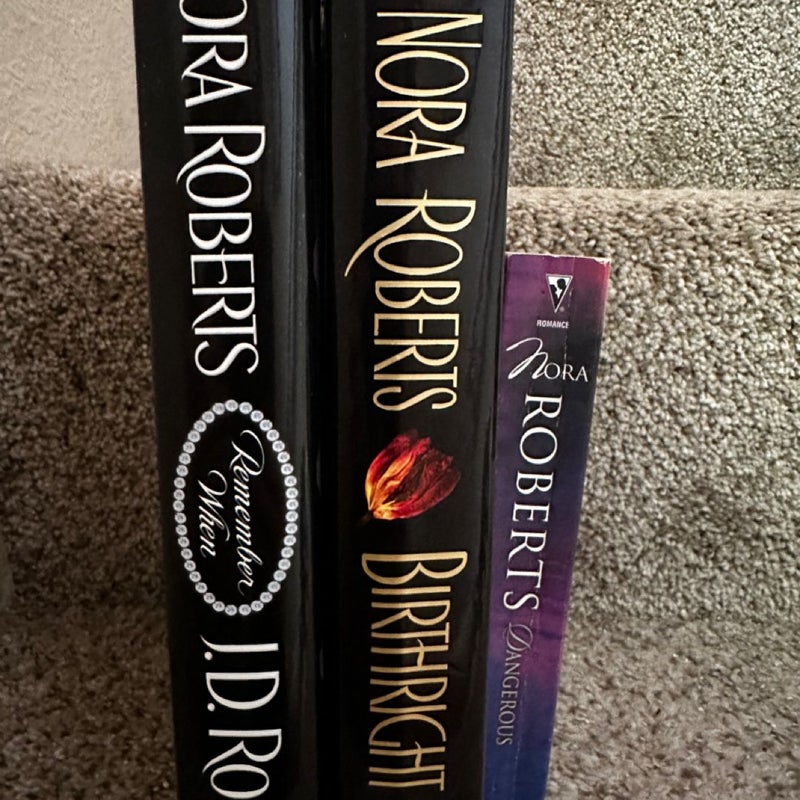 Nora Robert’s - 3 books