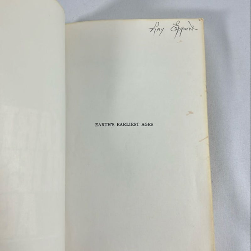 Earth's Earliest Ages and Their Connection with Modern Spiritualism and Theosophy