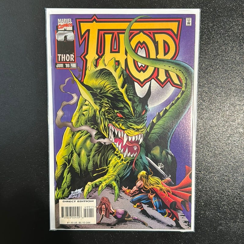 Thor # 499 June 1996 Marvel Comics