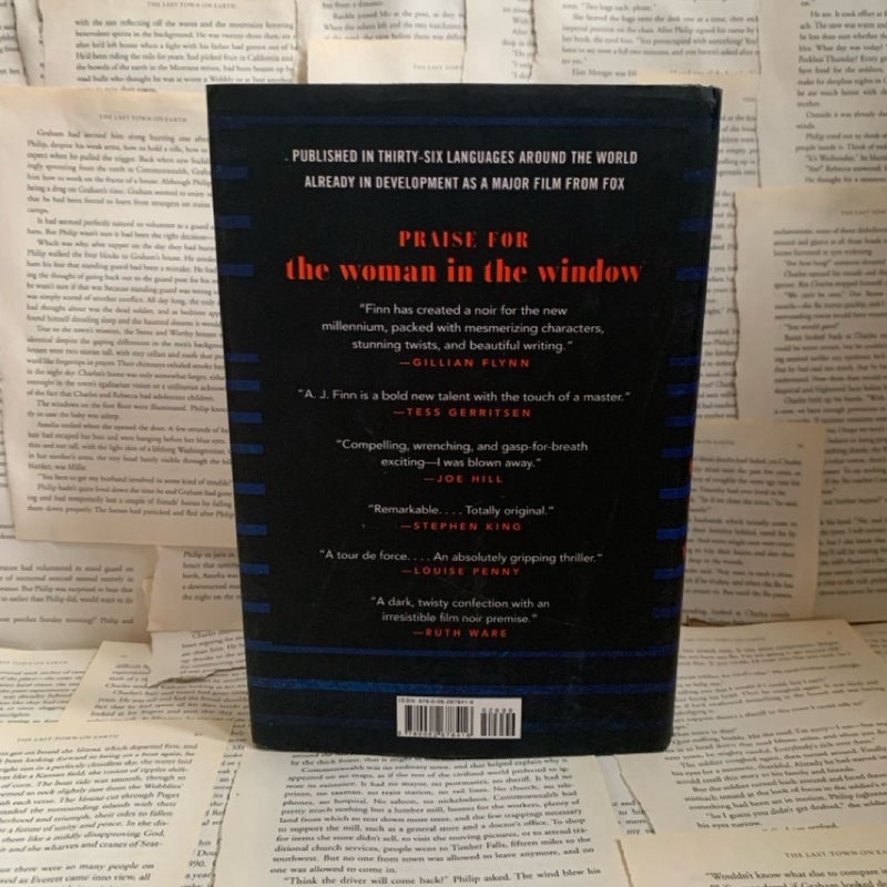 First Edition The Women in the Window by A.J. Finn
