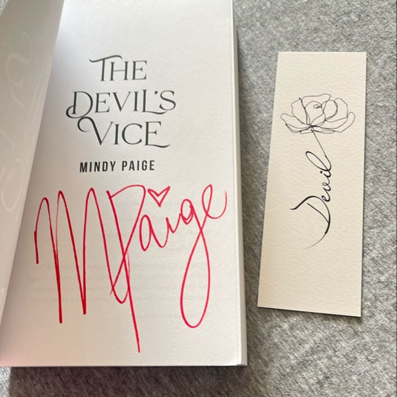 The Devil's Vice (Signed)