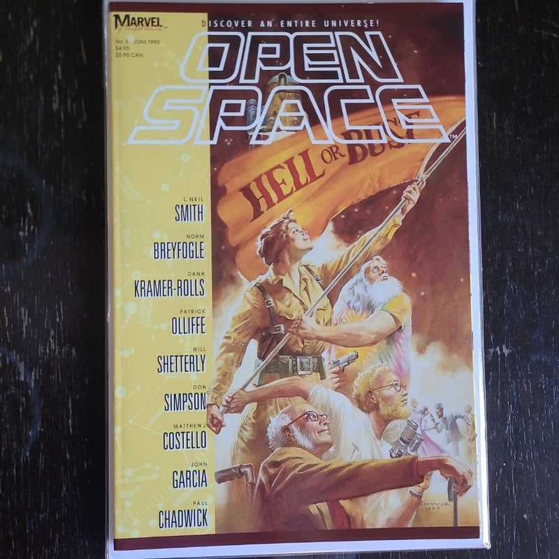 Marvel Graphics: Open Space #s 1 - 3