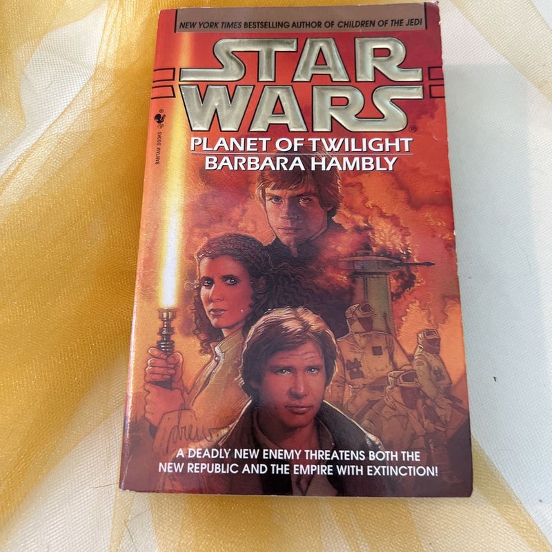 BUNDLE: Star Wars Legends Callista Trilogy; Children of the Jedi, Darksaber, Planet of Twilight