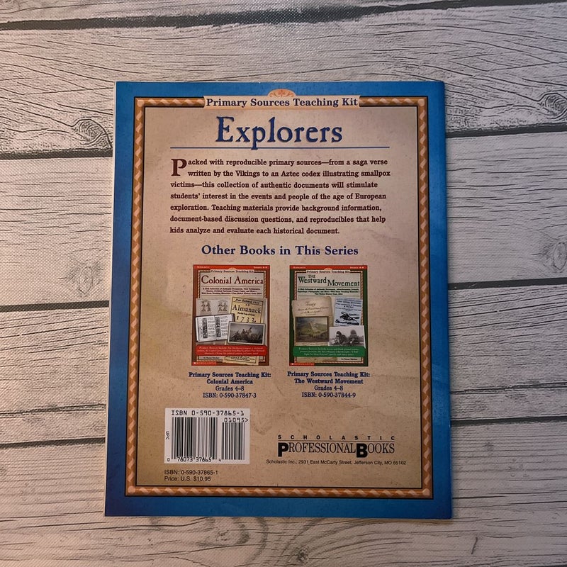 Explorer’s primary sources teaching kit