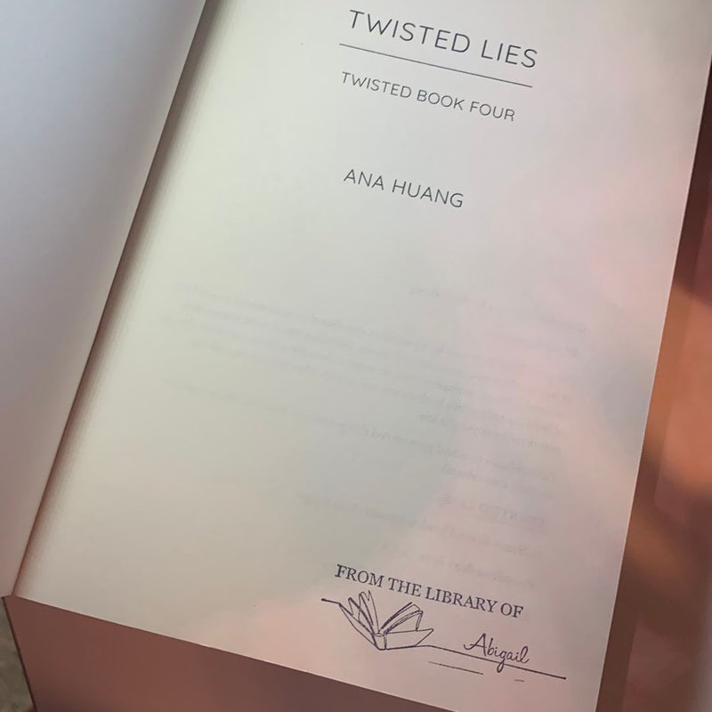 Twisted Lies - Special Edition. Ana Huang. 9781957464053 Podibooks