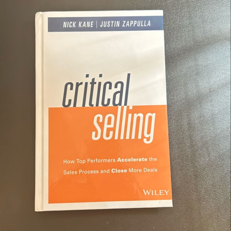 Critical Selling