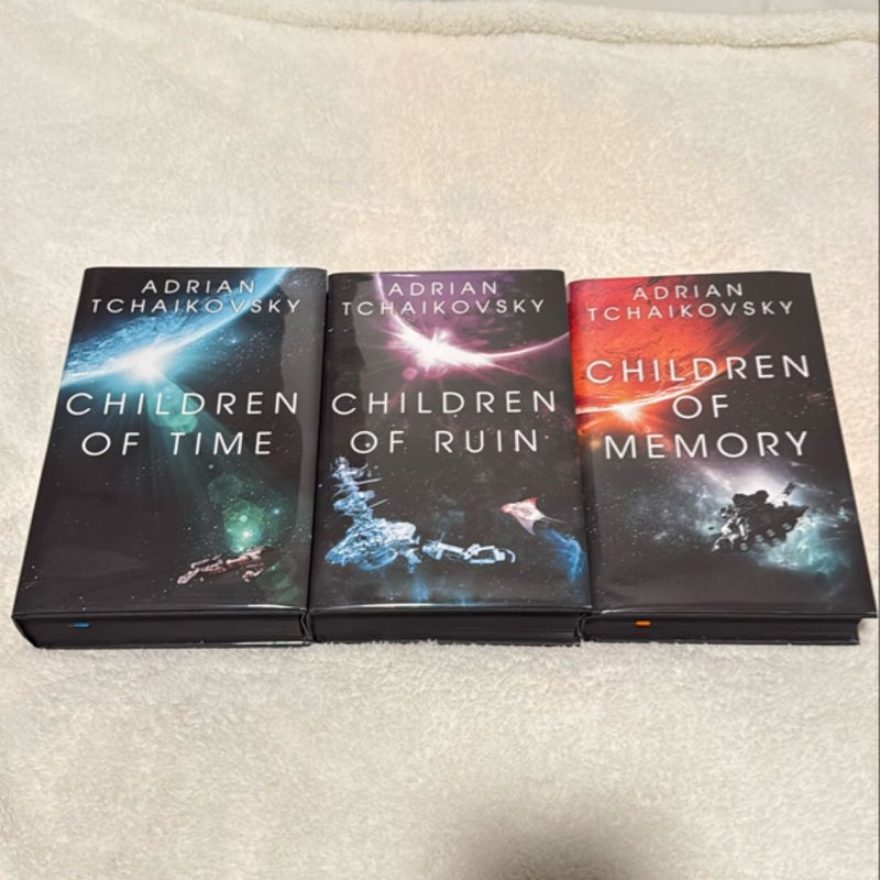 Children of Time series signed