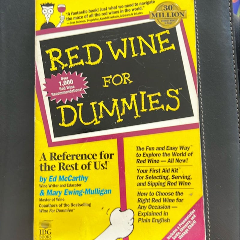 Red Wine for Dummies