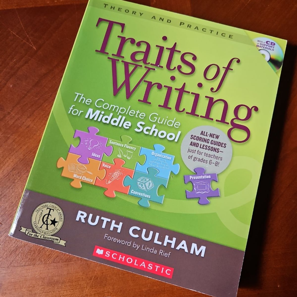 Traits of Writing by Ruth Culham