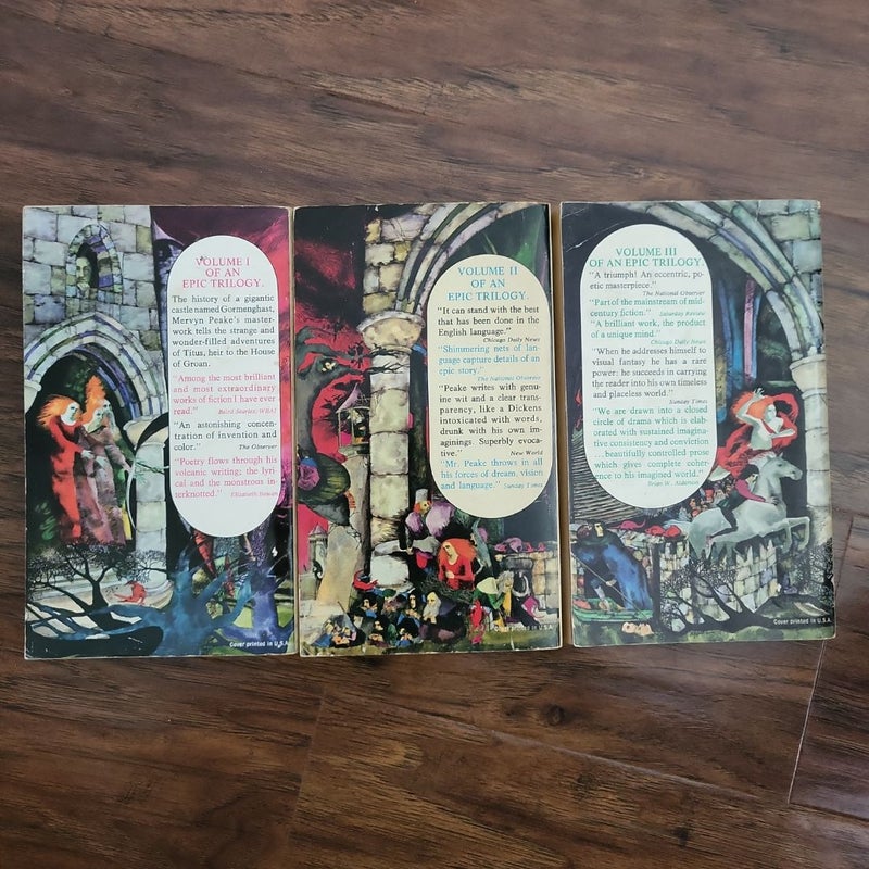 Gormenghast Trilogy- Mervyn Peake