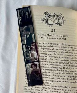 Little Women ‘Laurie’ photobooth strip bookmark
