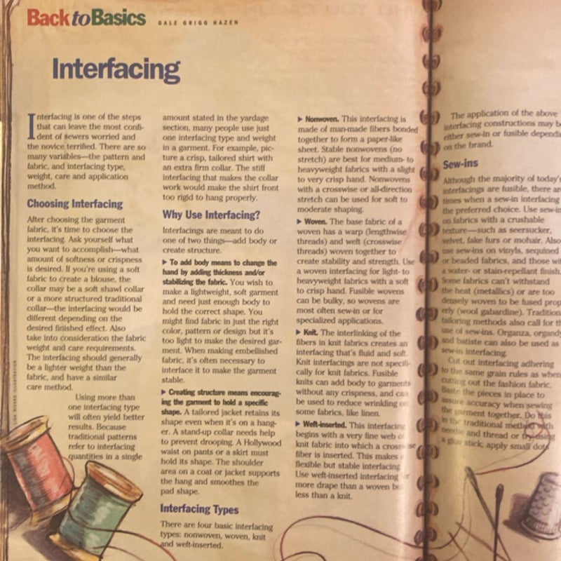 Sew News Magazine (April 2001)