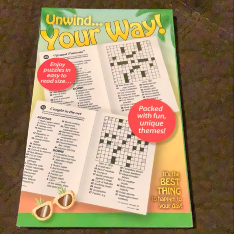 Take a Break Crossword!