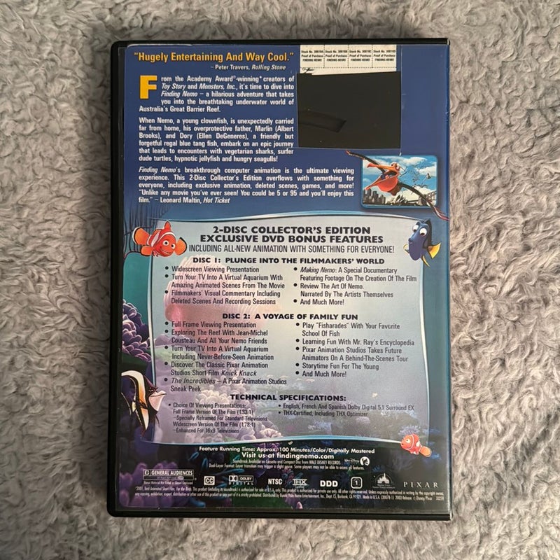 Finding Nemo ~ DVD