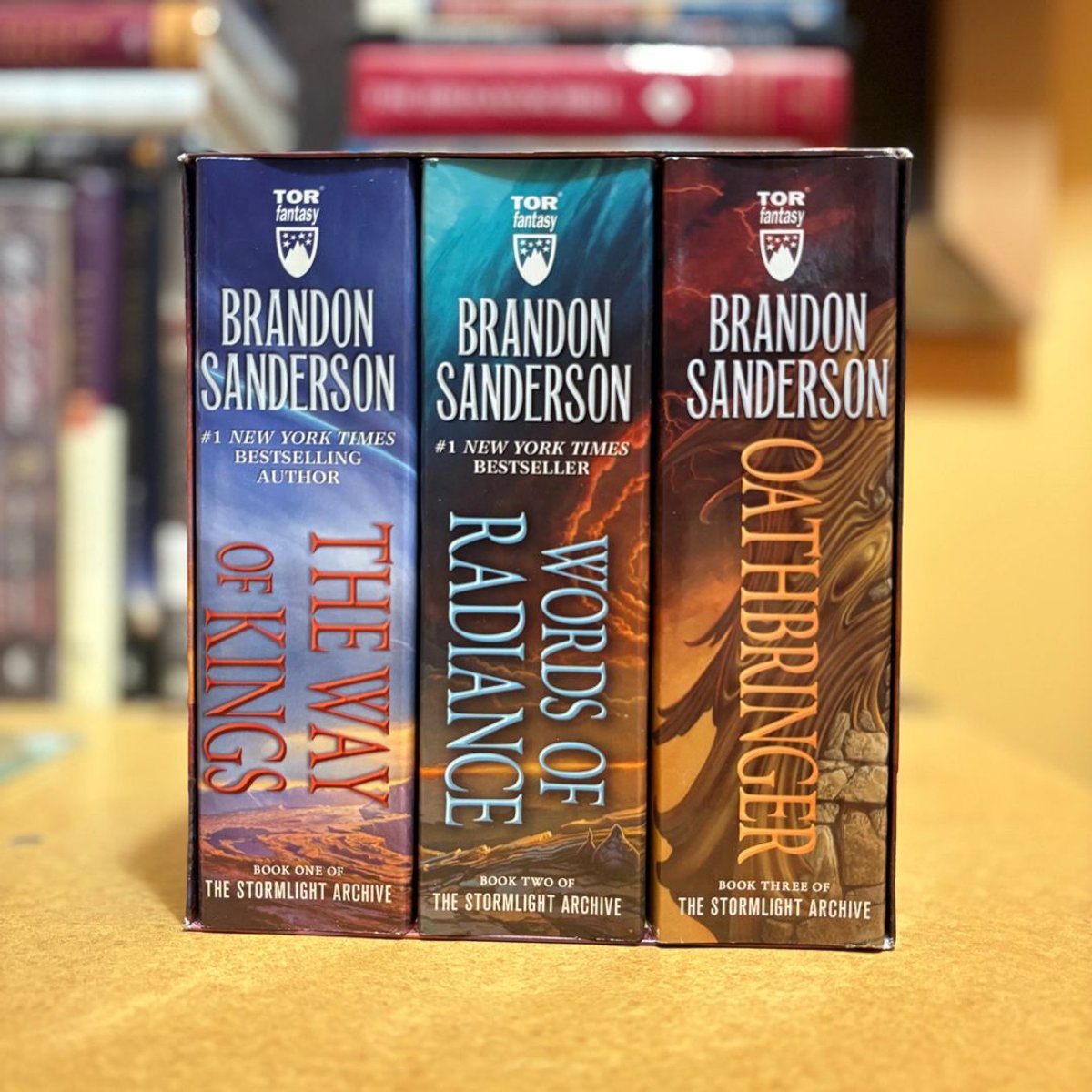 Stormlight Archive MM Boxed Set I, Books 13 by Brandon