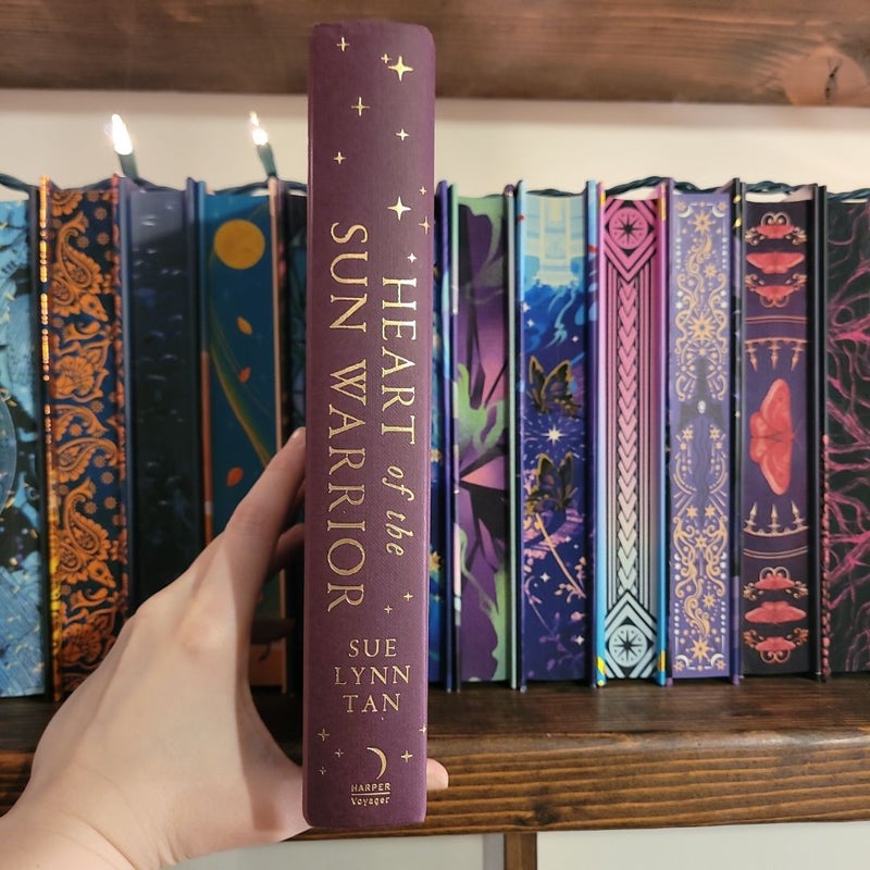 UK Hardcover - Heart of the Sun Warrior
