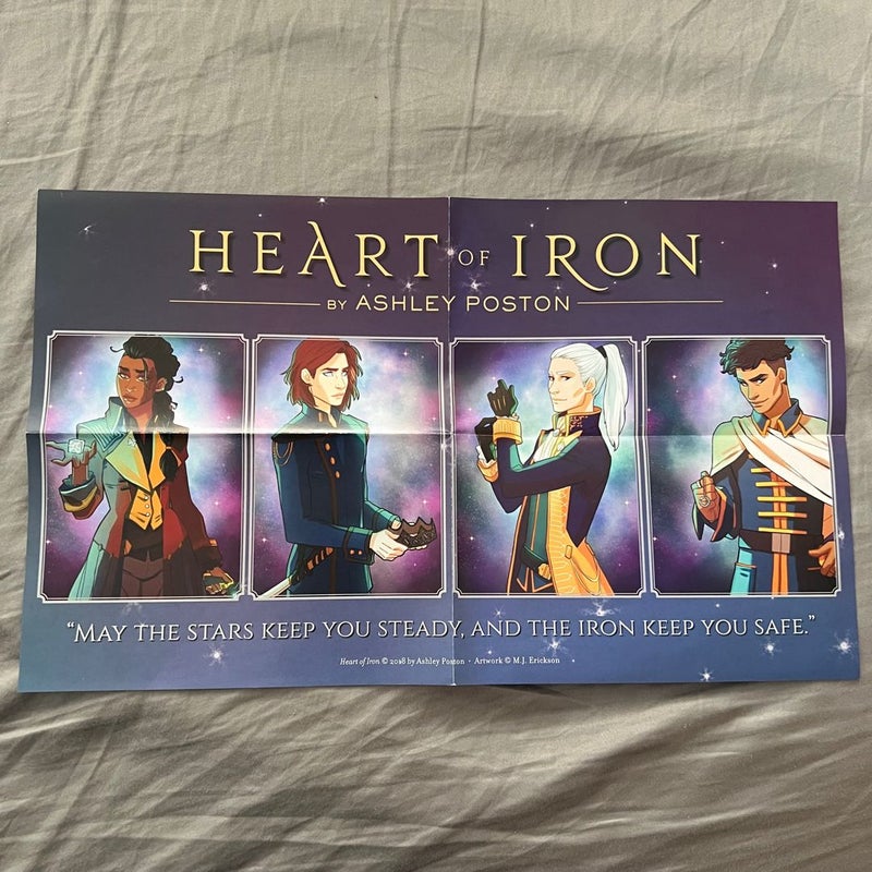 Heart of Iron *SIGNED* WITH ART