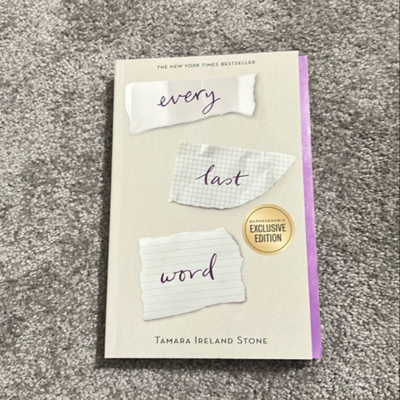 Every Last Word (B&N exclusive)