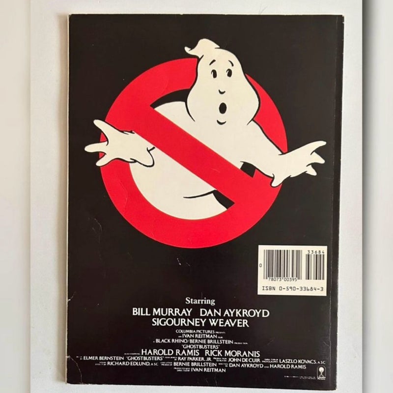 Vintage 1984 1st Edition Ghostbusters Storybook by Anne Digby - Full Color Softcover