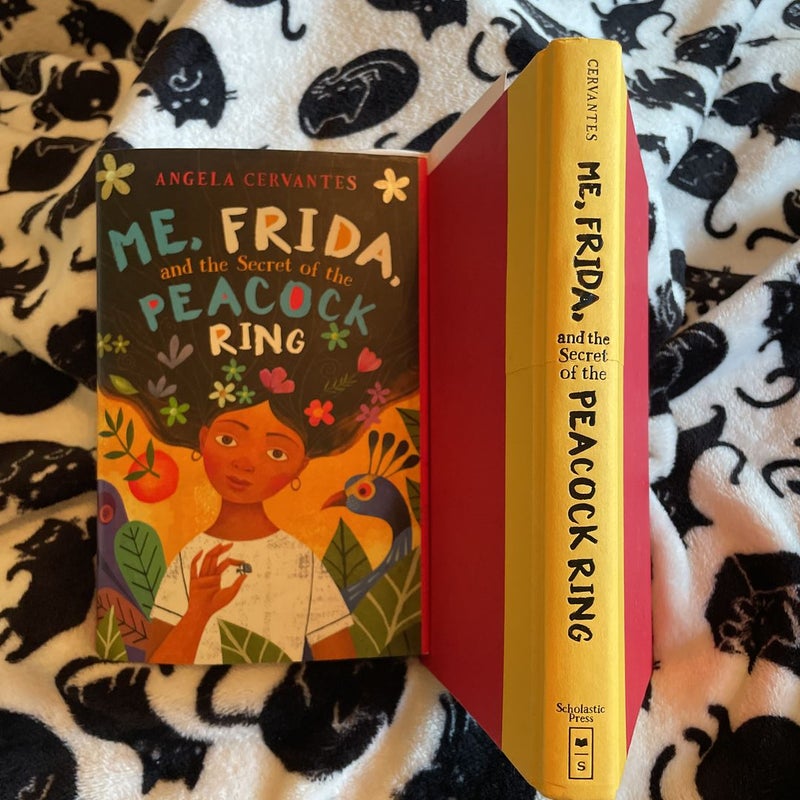 FIRST EDITION - Me, Frida, and the Secret of the Peacock Ring