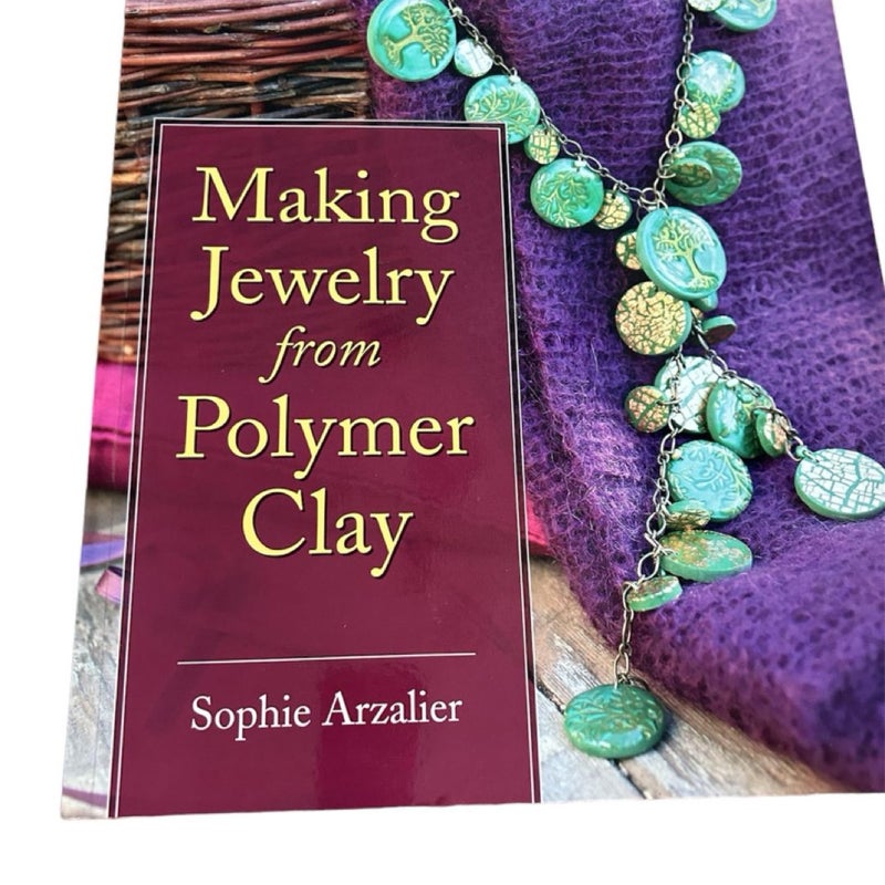 Making jewelry from polymer clay 