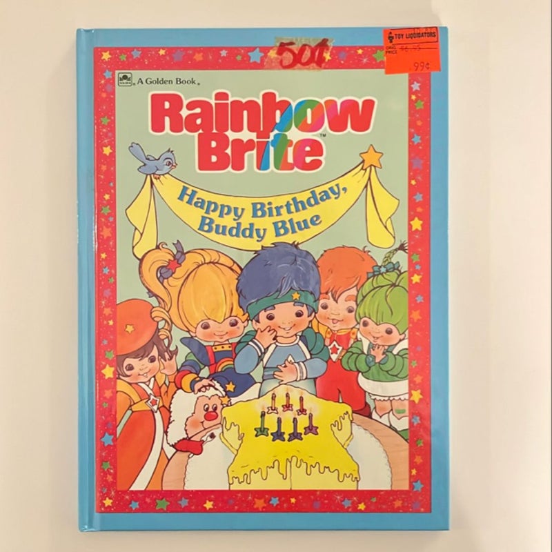 Rainbow Brite Happy Birthday, Buddy Blue